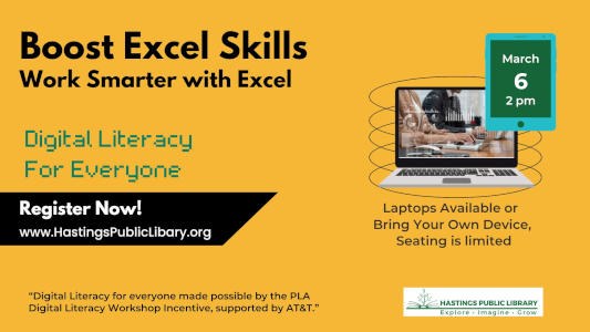 Boost Your Excel Skills - Digital Literacy for Everyone Boost Your Excel Skills - Digital Literacy for Everyone