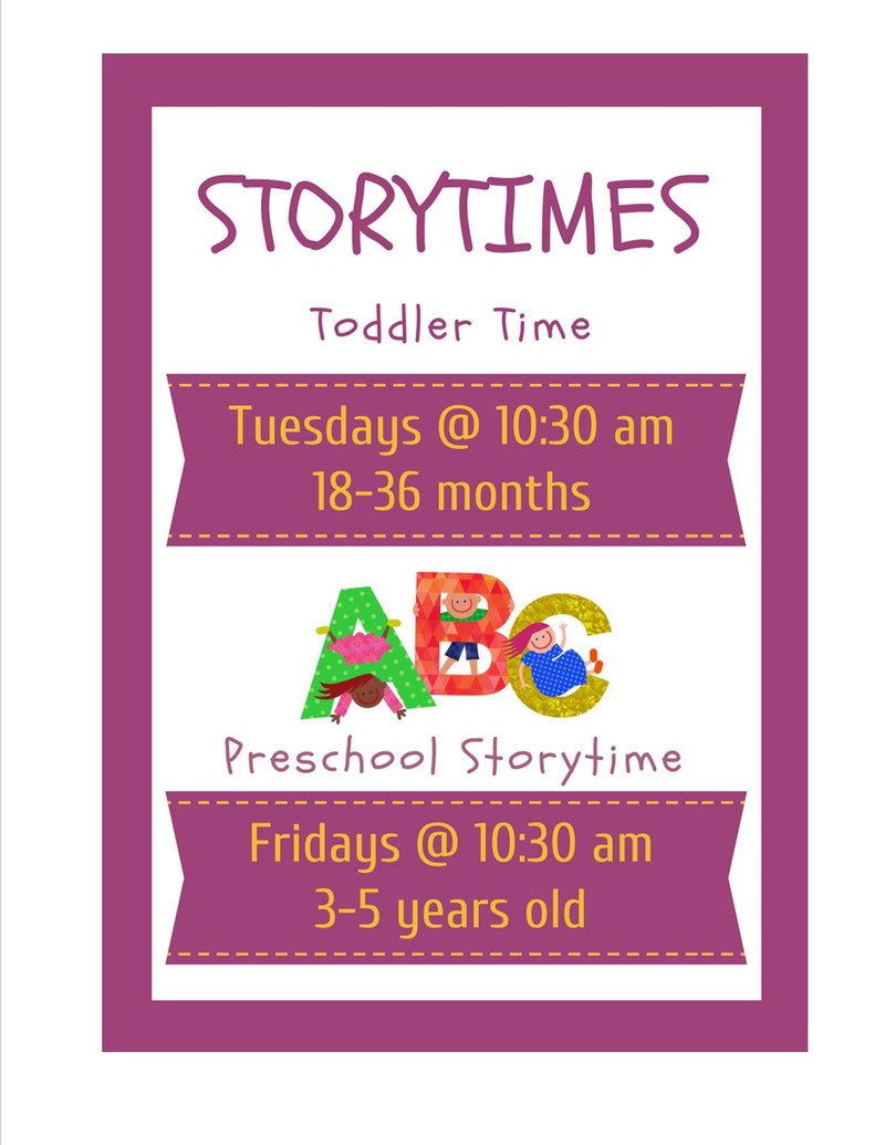 Toddler Story Time