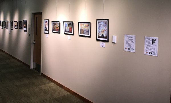 Dali Prints on display