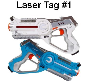 Library of Things Laser Tag, 2 pistols