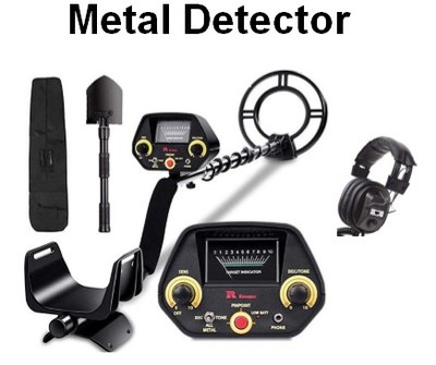 Metal Detector with spade