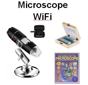 Wifi Microscopewith experiment book