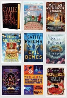 New Adult Fiction & Large Print Title Images as of 12/8/2025