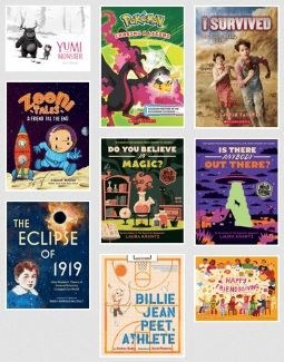 New Juvenile Book Title Images as of 10/18/2025