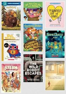 New Juvenile Book Title Images as of 2/18/2026