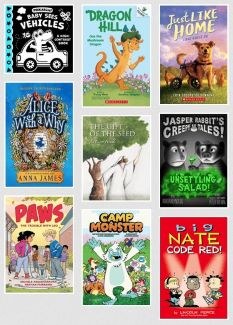 New Juvenile Book Title Images as of 3/19/2026