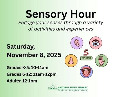 Sensory Hour November 8, 2025