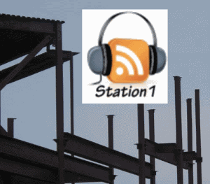 Audio Station 1 - Steel structure